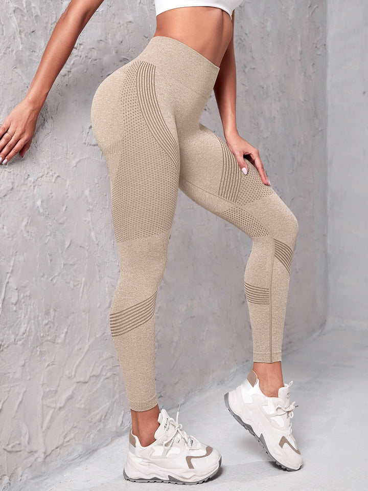 Yoga Basic Wide Waistband Sports Leggings