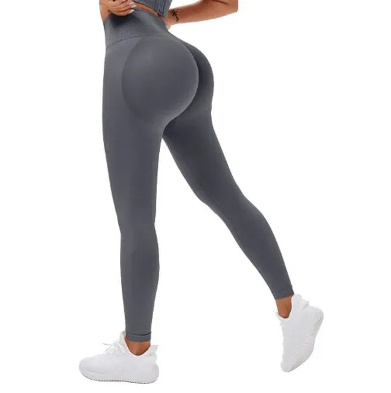 Seamless Tight Peach Buttocks High Waist Yoga Pants