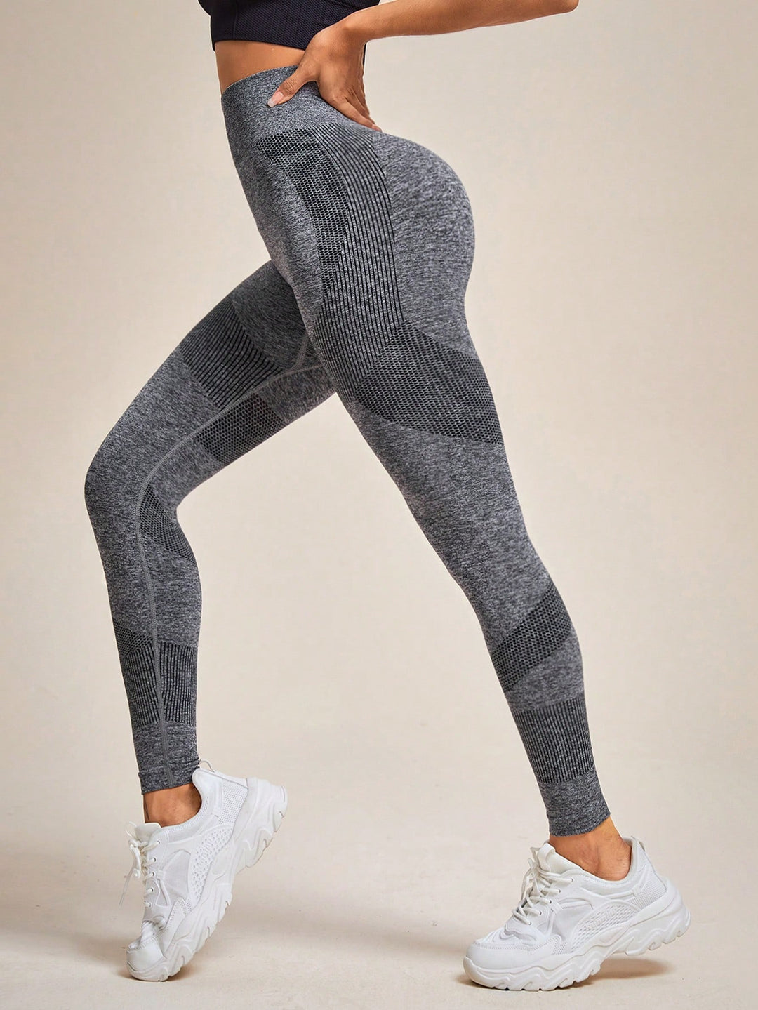 Yoga Basic Wide Waistband Sports Leggings